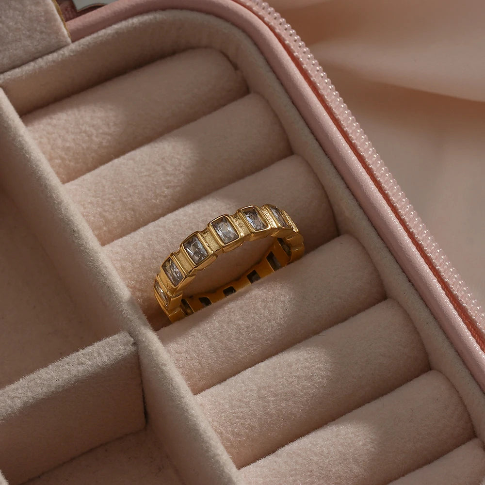 Rectangular Ring with Zirconias