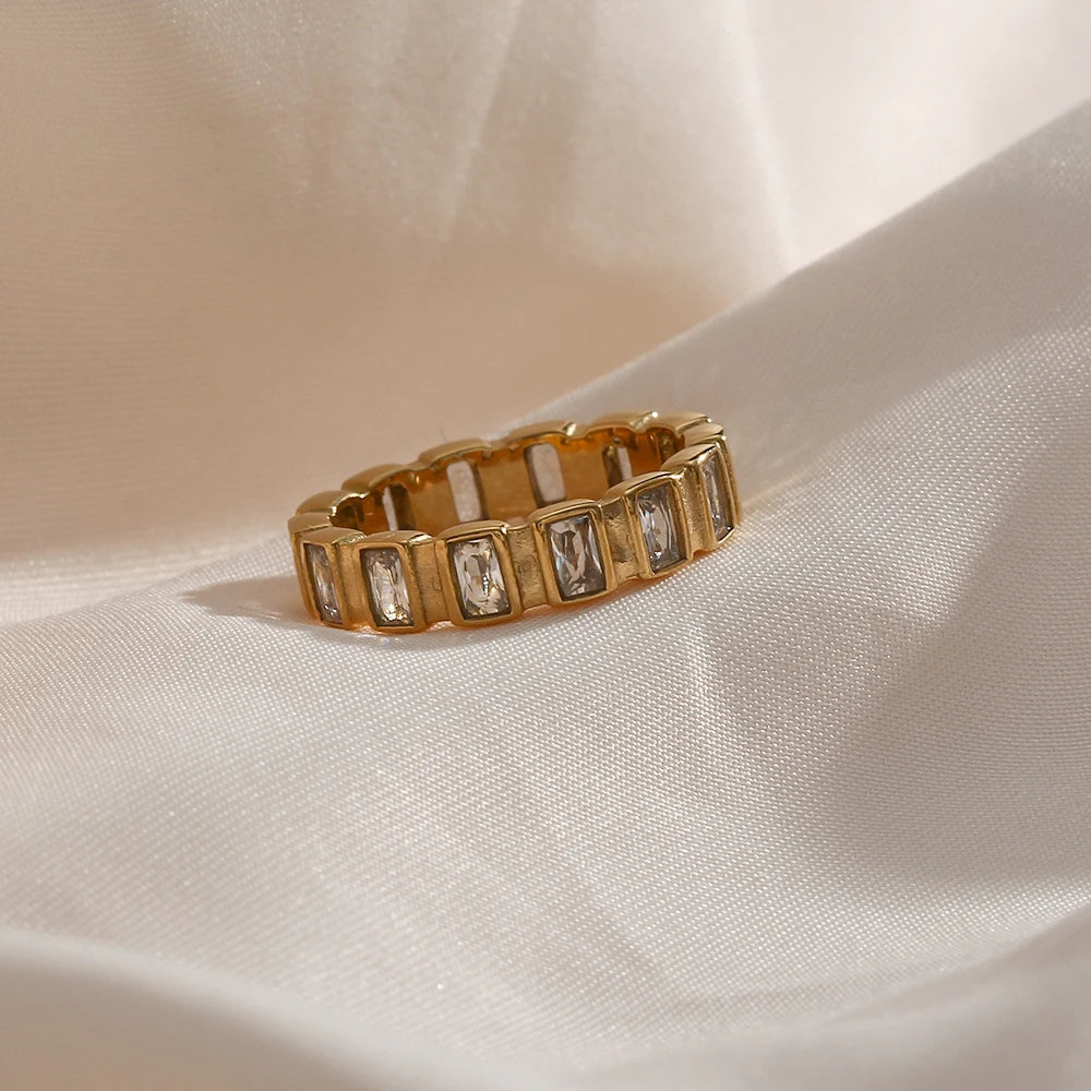 Rectangular Ring with Zirconias