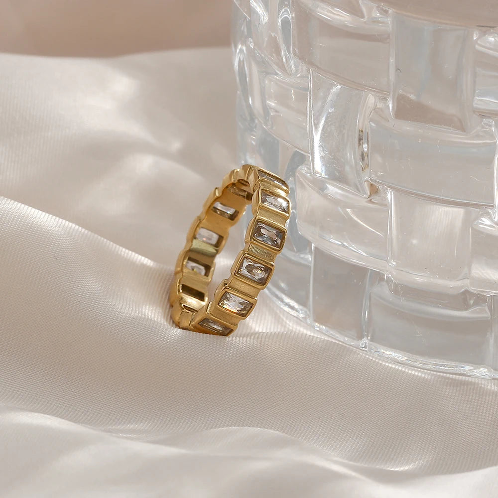 Rectangular Ring with Zirconias