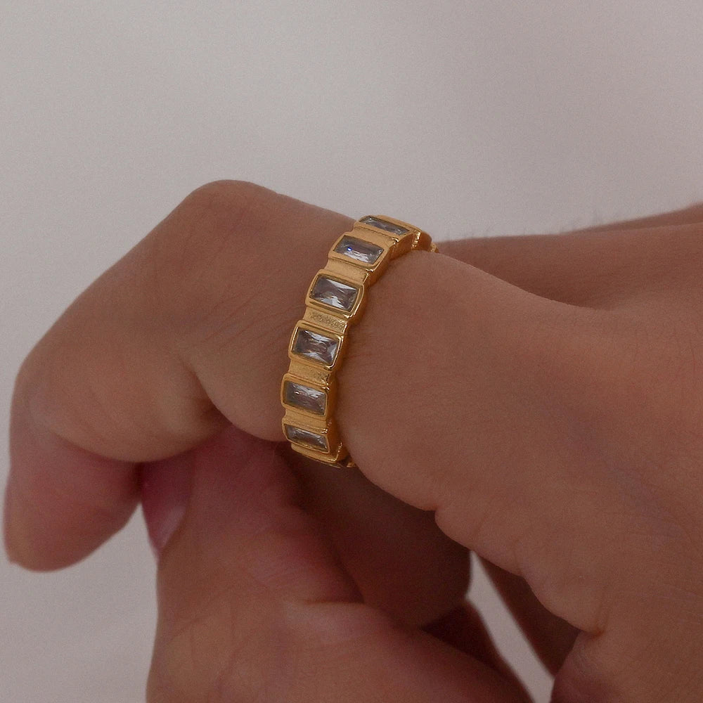 Rectangular Ring with Zirconias
