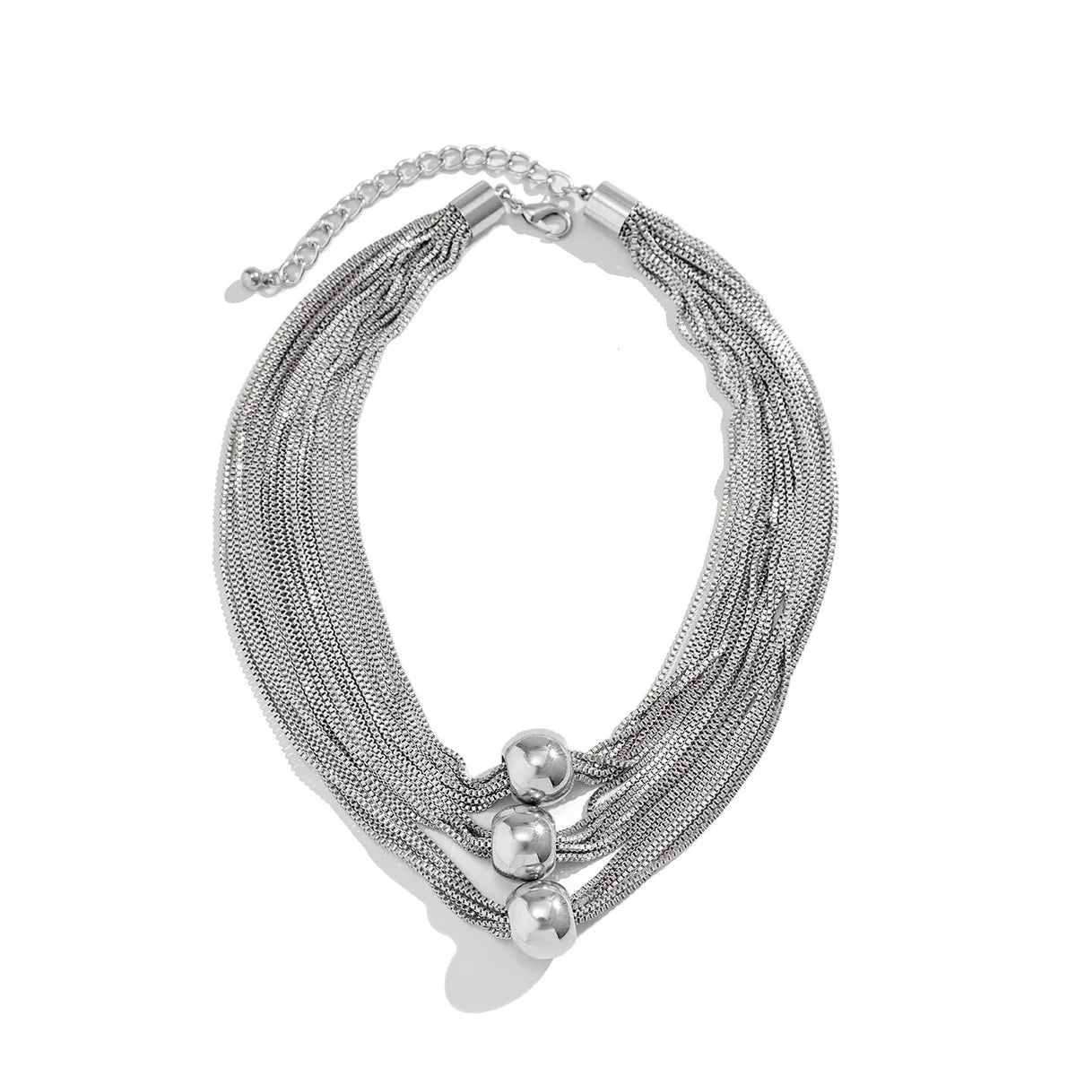 Multi-chain Necklace with Spheres