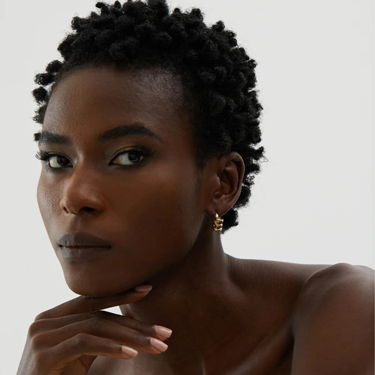 Intertwined Hoop Earrings