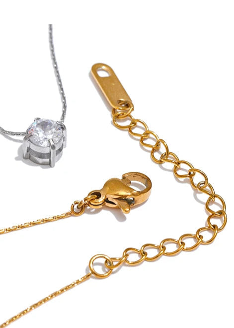 Necklace with Circular Pendant