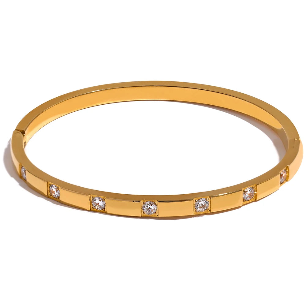 Bracelet with Zirconia