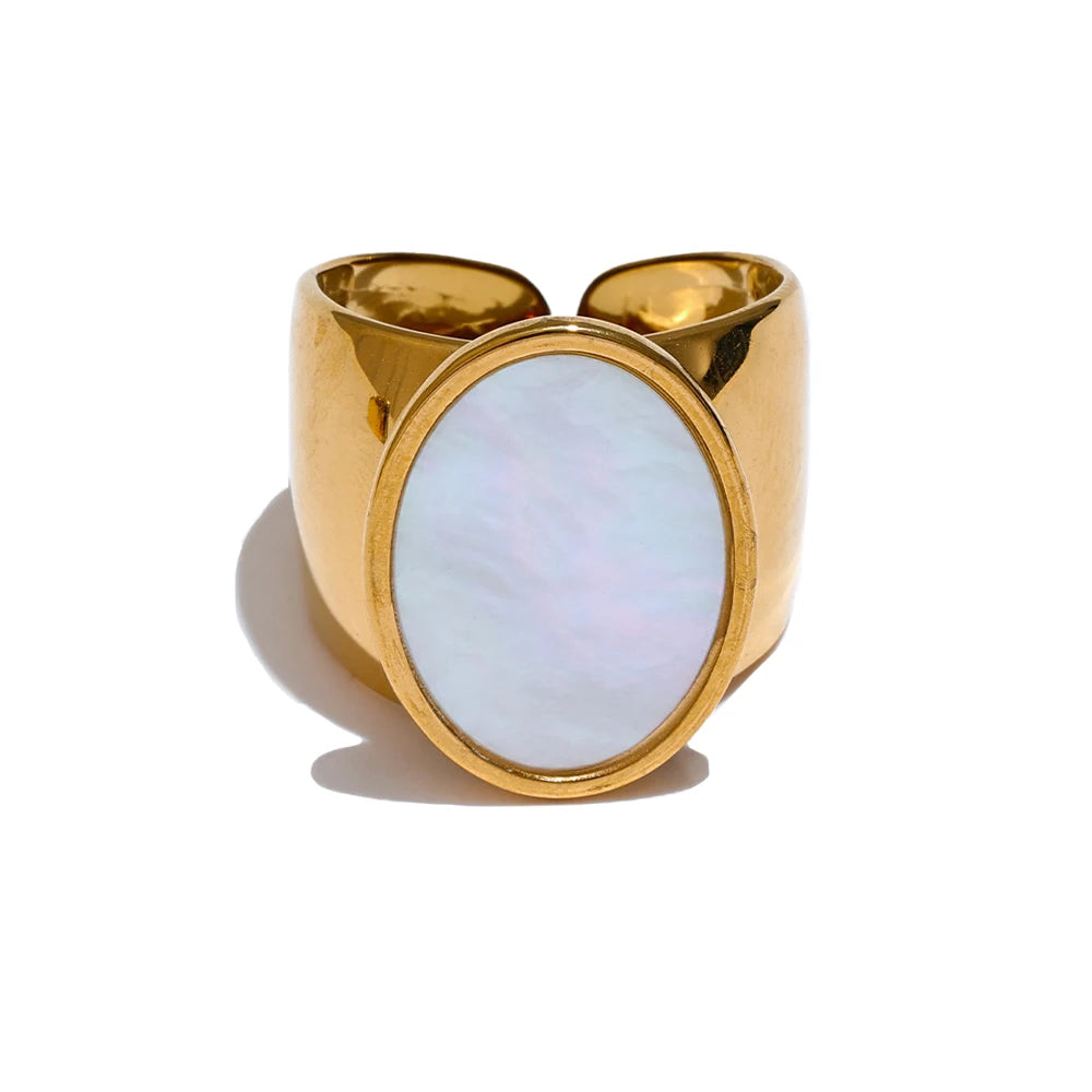 Gold Solitaire Ring