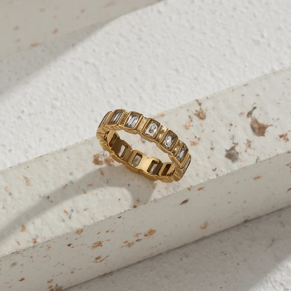 Rectangular Ring with Zirconias