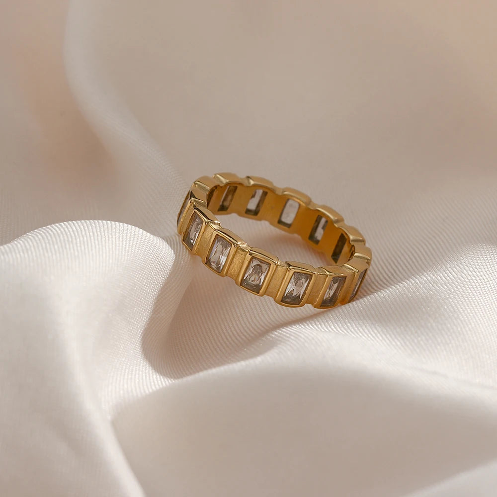 Rectangular Ring with Zirconias
