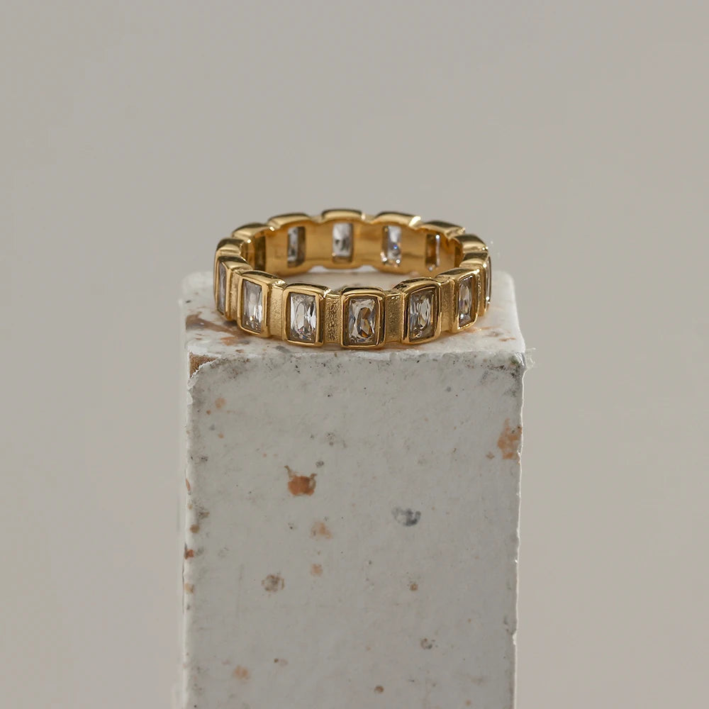 Rectangular Ring with Zirconias