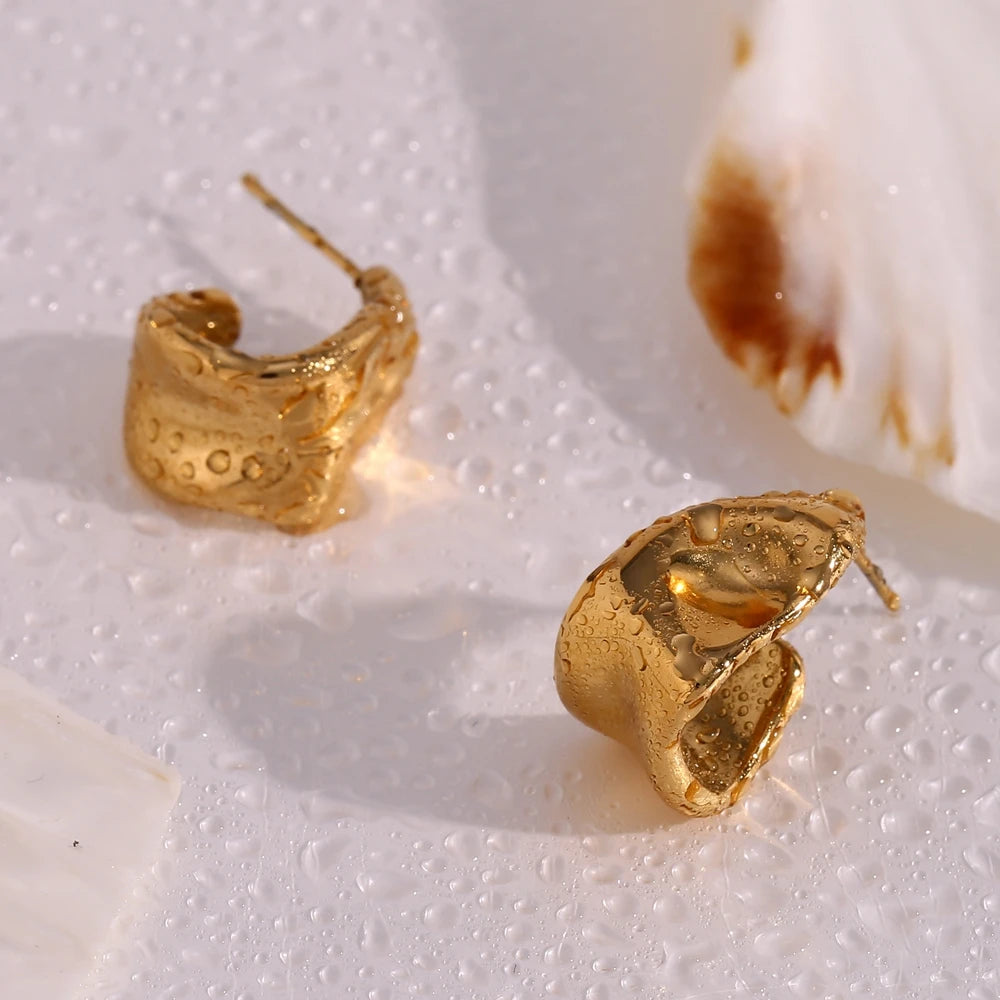 Curved Earrings