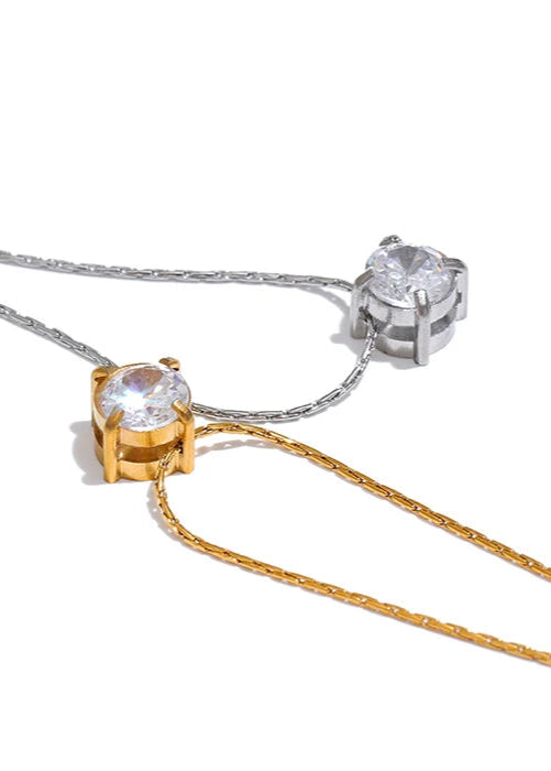 Necklace with Circular Pendant