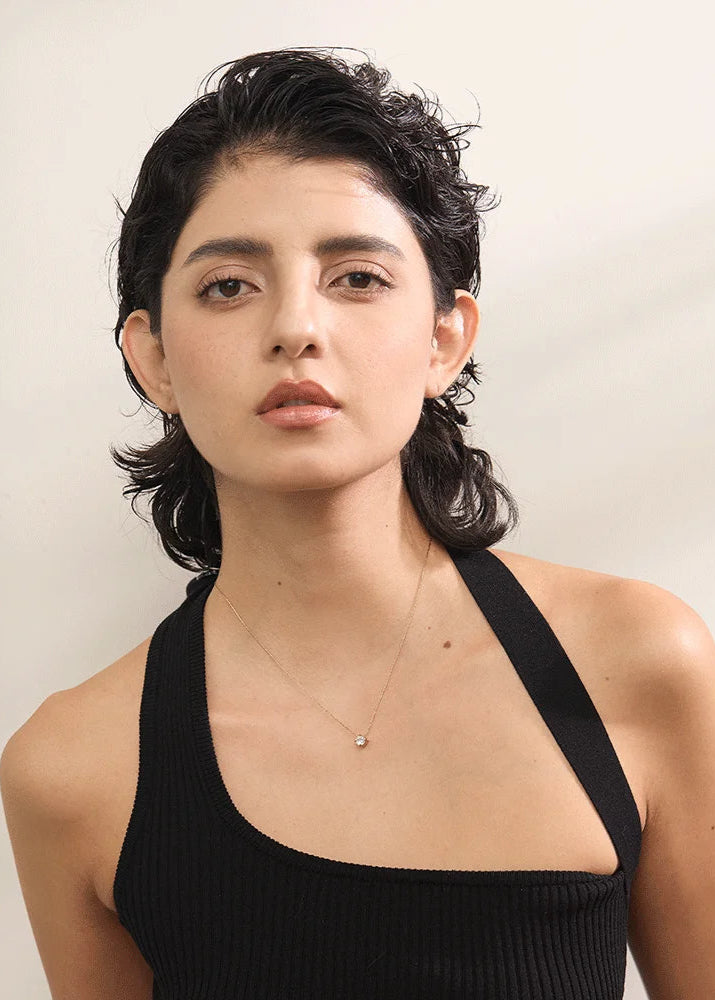 Necklace with Circular Pendant
