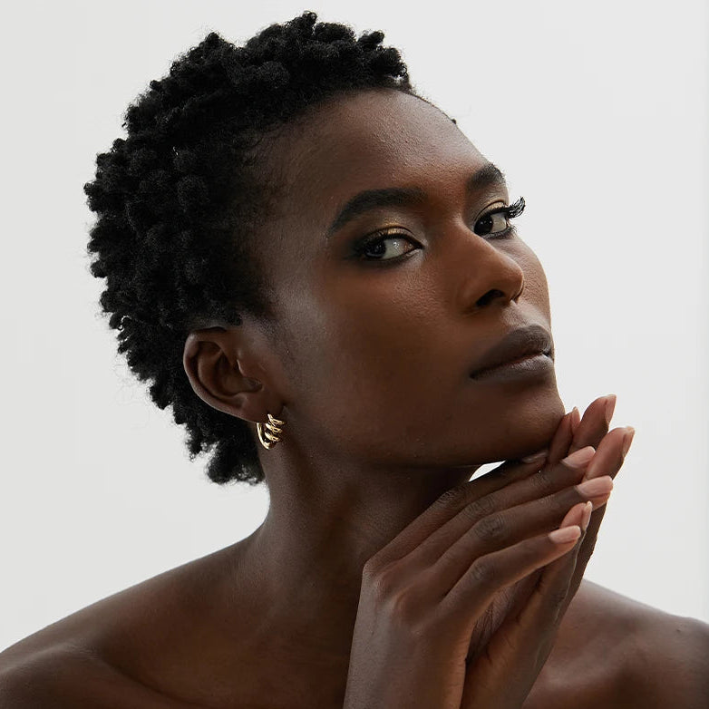 Intertwined Hoop Earrings