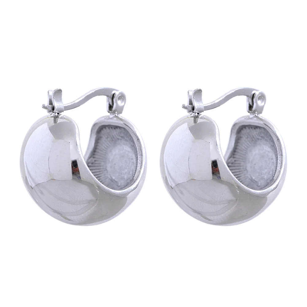 Wavy Hoop Earrings