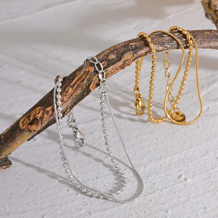 Double Chain Bracelet