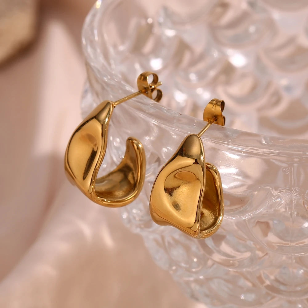 Curved Earrings