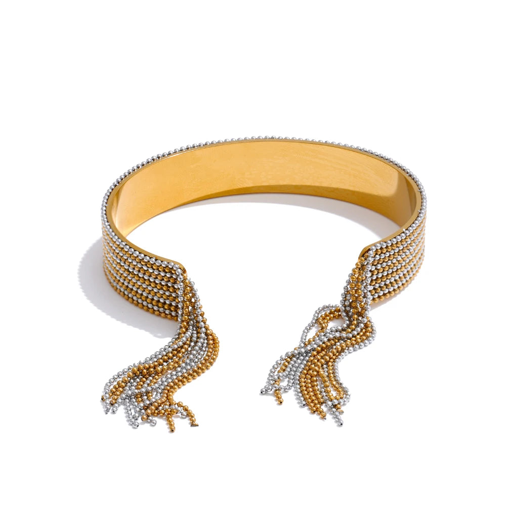Bead Bracelet with Skirt