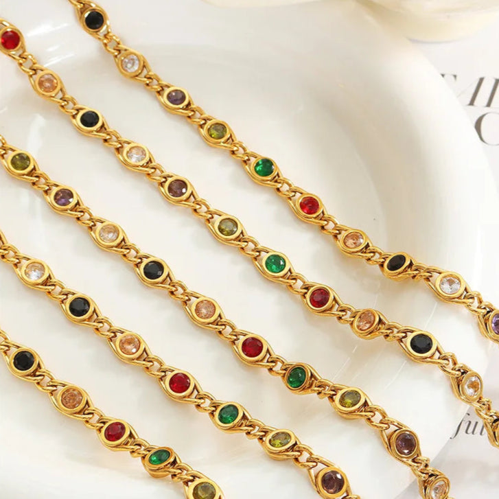 Twisted Set (Necklace and Bracelet)
