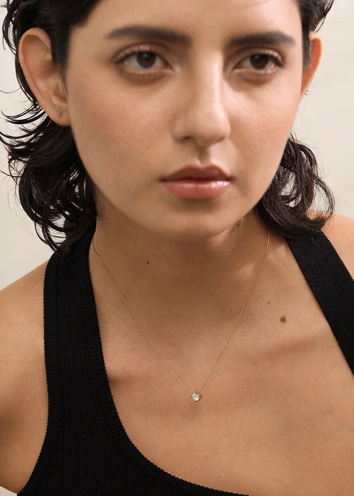 Necklace with Circular Pendant