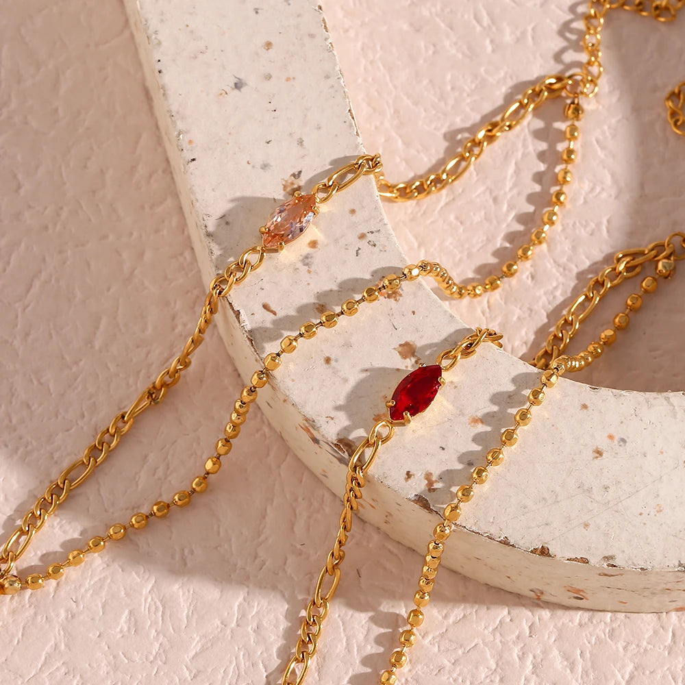 Minimalist Bracelet with Zirconia