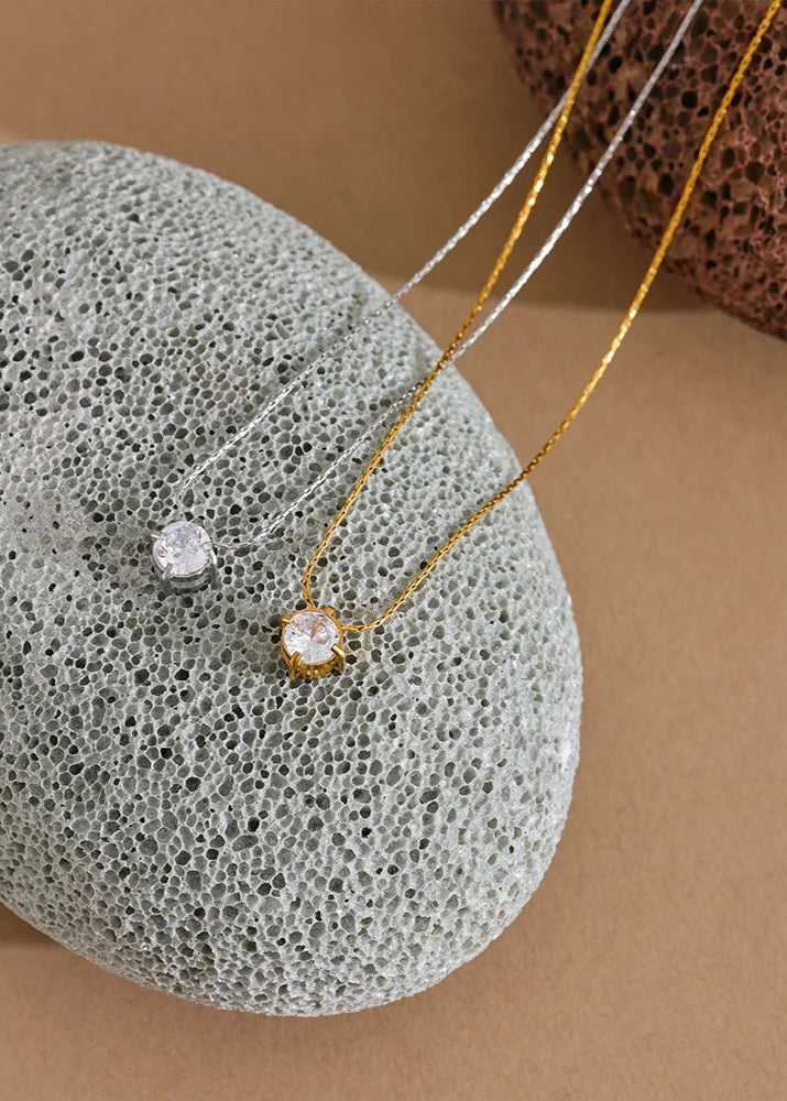 Necklace with Circular Pendant